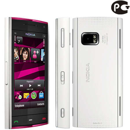 Смартфон Nokia X6 16Gb white Navi