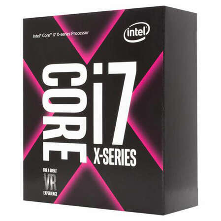 Процессор Intel Core i7-7820X, 3.6ГГц, (Turbo 4.3ГГц), 8-ядерный, L3 11МБ, LGA2066, BOX