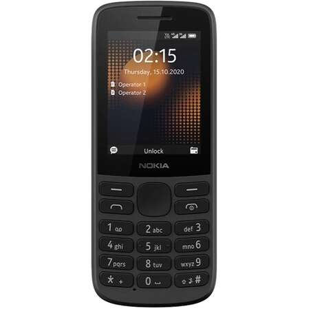 Мобильный телефон Nokia 215 4G Dual Sim (TA-1272) Black