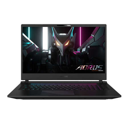 Ноутбук Gigabyte Aorus 17 9SF Core i5 12500H/16Gb/512Gb SSD/NV RTX4070 8Gb/17.3" FullHD/DOS Black