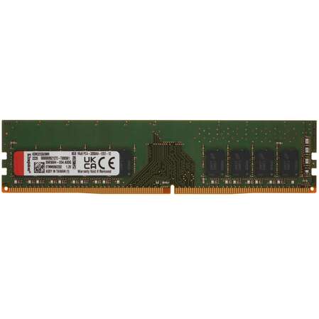 Модуль памяти Kingston 8GB 3200MHz DDR4 DIMM ECC CL22 1Rx8 Micron R