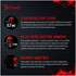 Клавиатура A4Tech Bloody B825R (Red Switch) Black USB