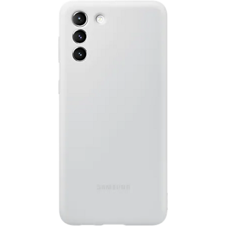 Чехол для Samsung Galaxy S21+ SM-G996 Silicone Cover светло-серый