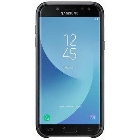 Чехол для Samsung Galaxy J3 (2017) SM-J330F Dual Layer Cover черный 