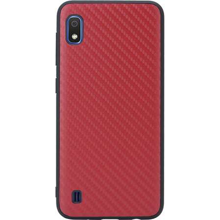 Чехол для Samsung Galaxy A10 (2019) SM-A105 G-Case Carbon красный
