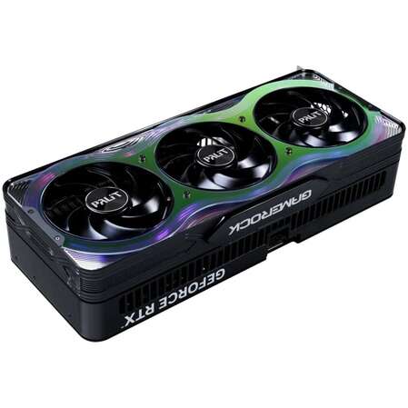 Видеокарта Palit GeForce RTX 5080 16384Mb, GameRock OC 16 Gb (NE75080T19T2-GB2030G) 1xHDMI, 3xDP, Ret