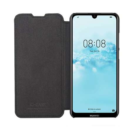Чехол для Huawei Y6 (2019) G-Case Slim Premium Book черный