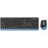 Клавиатура+мышь A4Tech Fstyler FGS1035Q Black/Blue