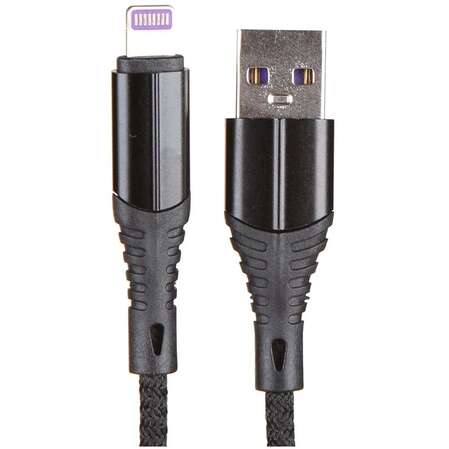 Кабель USB-A - Lightning 1m Zibelino ZDNC-APL-BLK 2.1А черный