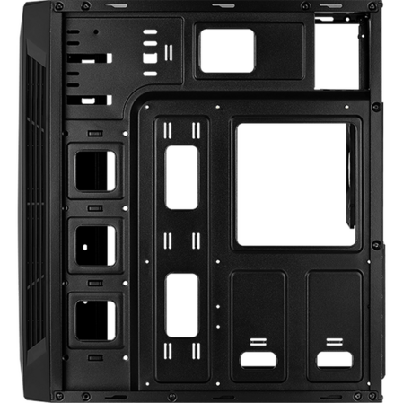 Корпус ATX Miditower AeroCool Split Tempered Glass Black