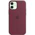 Чехол для Apple iPhone 12 mini Silicone Case with MagSafe Plum