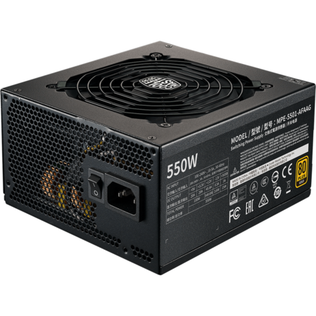 Блок питания 550W Cooler Master MWE Gold V2 MPE-5501-AFAAG-EU
