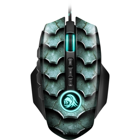 Мышь Sharkoon Drakonia II Green проводная