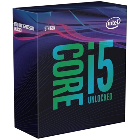 Процессор Intel Core i5-9600, 3.1ГГц, (Turbo 4.6ГГц), 6-ядерный, L3 9МБ, LGA1151v2, BOX