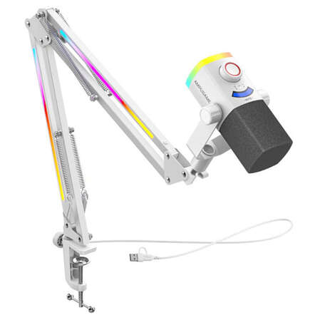 Микрофон  Fifine AmpliGame AM8 PROT White