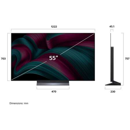 Телевизор 55" LG OLED55C5RLA.ARUG 2025