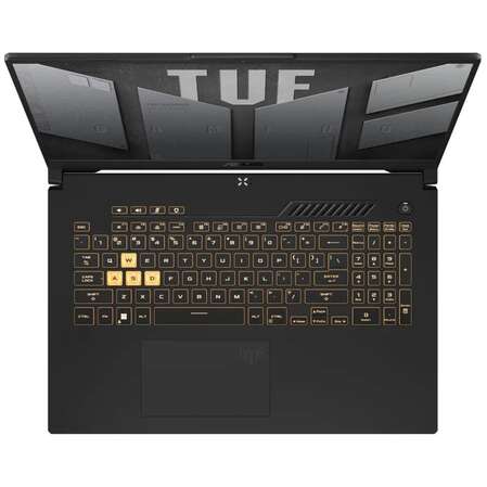 Ноутбук ASUS TUF Gaming A17 FX707ZV4-HX018 Core i7 12700H/16Gb/1Tb SSD/NV RTX4060 8Gb/17.3" FullHD/DOS Grey