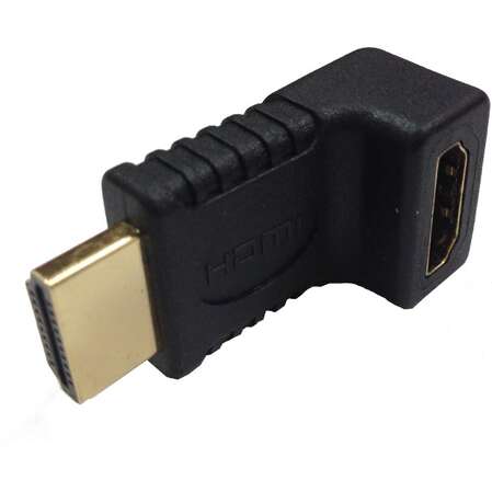 Переходник HDMI (F)-HDMI (M) угловой