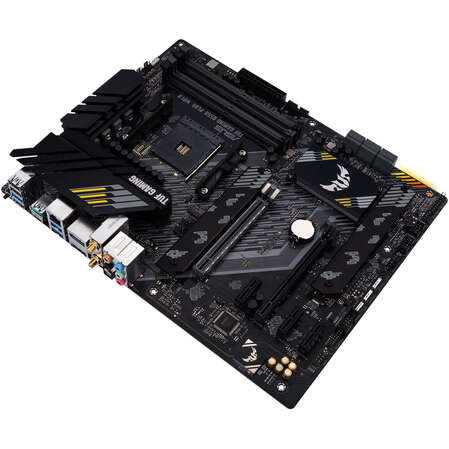 Материнская плата ASUS TUF Gaming B550-Plus Wifi II B550 Socket AM4 4xDDR4, 6xSATA3, RAID, 2xM.2, 2xPCI-E16x, 5xUSB3.2, 1xUSB3.2 Type C, DP, HDMI, Wi-Fi, 2.5Glan, ATX
