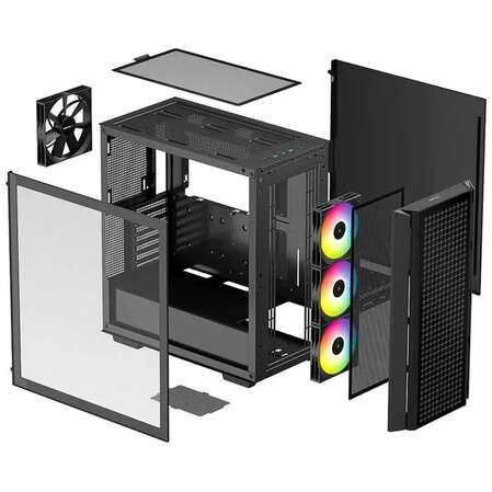 Корпус ATX Miditower Deepcool CG540 Black