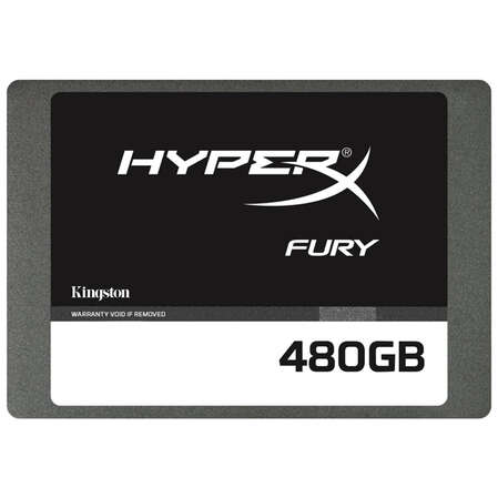 Внутренний SSD-накопитель 480Gb Kingston SHFS37A/480G SATA3 2.5" HyperX Fury