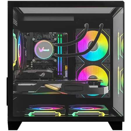 Корпус MicroATX Minitower Formula Crystal Z9M Black