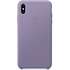 Чехол для Apple iPhone Xs Max Leather Case Lilac