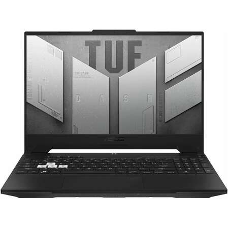 Ноутбук ASUS TUF Dash F15 FX517ZE-HN050 Core i7 12650H/16Gb/512Gb SSD/NV RTX3050Ti 4Gb/15.6" FullHD/DOS Black