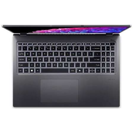 Ноутбук Acer Swift Go 16 SFG16-72-787A Core Ultra 7 155H/32Gb/1Tb SSD/QHD+ OLED 16"/Win11 Grey