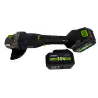 Аккумуляторная угловая шлифмашина AYGER AG18BL4 new