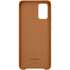Чехол для Samsung Galaxy S20+ SM-G985 Leather Cover коричневый