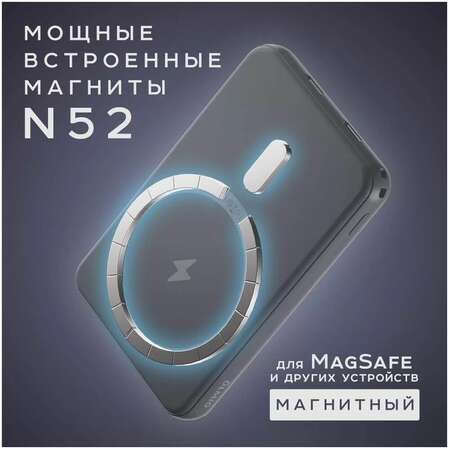 Внешний аккумулятор Olmio QM-06 MagSafe 20W 5000mAh Yellow