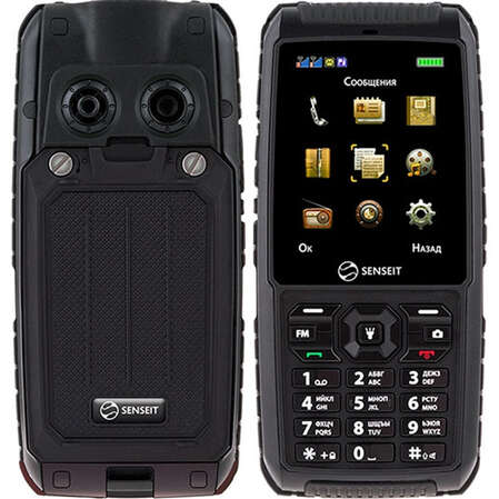 Защищенный телефон Senseit P101 Black