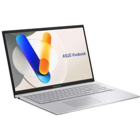 Ноутбук ASUS VivoBook 17 X1704VA-AU398 Core i7 1355U/16Gb/1Tb SSD/17.3" FullHD/DOS Cool Silver