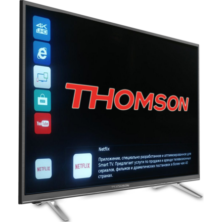 Телевизор 49" Thomson T49USM5200 (4K UHD 3840x2160, Smart TV) черный
