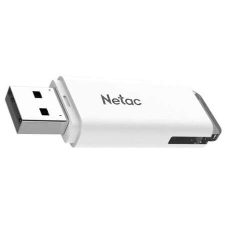 USB Flash накопитель 32GB Netac U185 ( NT03U185N-032G-20WH ) USB2.0 Белый