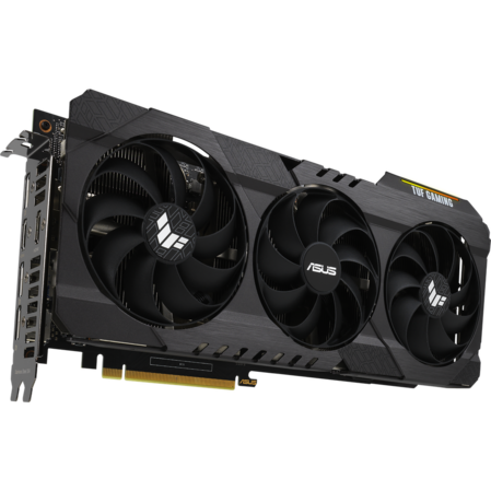 Видеокарта ASUS GeForce RTX 3060 Ti 8192Mb, TUF Gaming O8G V2 (TUF-RTX3060TI-O8G-V2-Gaming) 2xHDMI, 3xDP, Ret