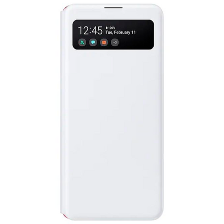 Чехол для Samsung Galaxy A41 SM-A415 S View Wallet Cover белый