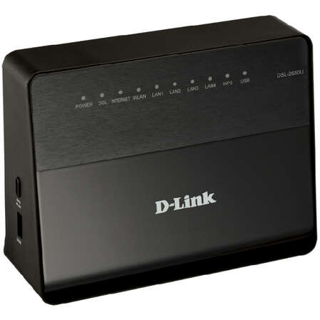 Беспроводной ADSL маршрутизатор D-Link DSL-2650U/RA/U1A