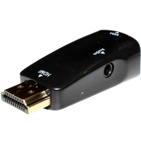 Переходник HDMI(M) - VGA(F) + Аудио