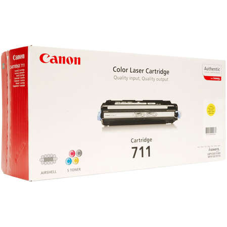 Картридж Canon 711 Yellow для LBP5300/5360 (6000стр)