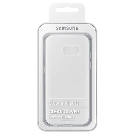Чехол для Samsung Galaxy A3 (2017) SM-A320F Clear Cover прозрачный