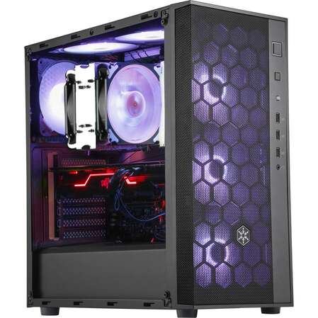 Корпус ATX Miditower Silverstone Fara R1 SST-FAR1B-G Black