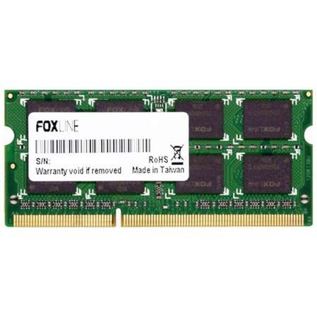Модуль памяти SO-DIMM DDR4 16Gb PC25600 3200MHz Foxline (FL3200D4S22-16G)