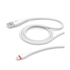 Кабель для Apple Lightning Deppa Ceramic 1 м белый (72291)