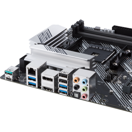 Материнская плата ASUS Prime B550-Plus B550 Socket AM4 4xDDR4, 6xSATA3, RAID, 2xM.2, 2xPCI-E16x, 5xUSB3.2, 1xUSB3.2 Type C, DP, HDMI, Glan, ATX