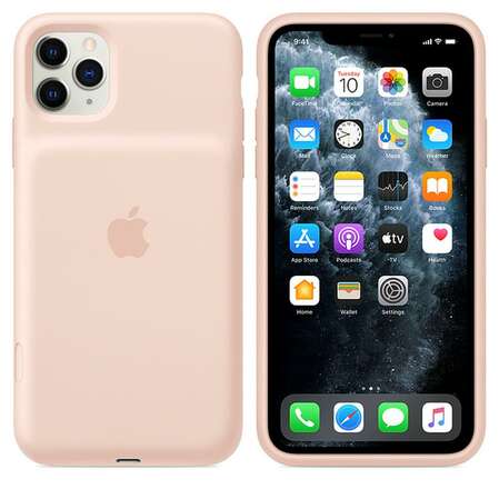 Чехол с аккумулятором для iPhone 11 Pro Max Apple Smart Battery Case Pink Sand MWVR2ZM/A