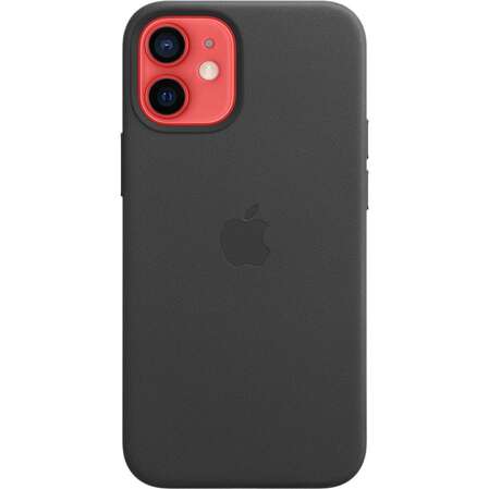 Чехол для Apple iPhone 12 mini Leather Case with MagSafe Black