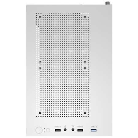 Корпус MicroATX Minitower AeroCool CS-111-G-WT-v1 White 