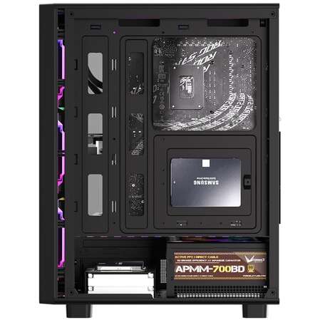 Корпус ATX Miditower Formula Mana Dynamic Black